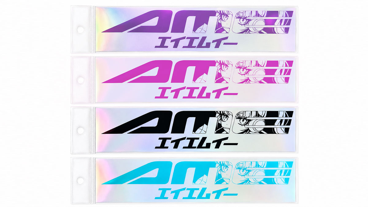 AME x AIKA ステッカー
