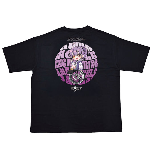 AIKA-AME Tシャツ BLACK