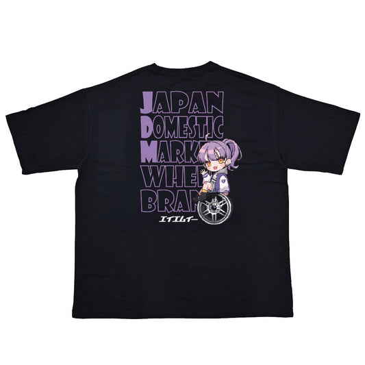 AIKA-JDM Tシャツ BLACK