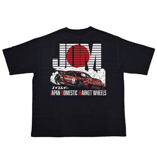SHIBA86JDM2 Tシャツ BLACK